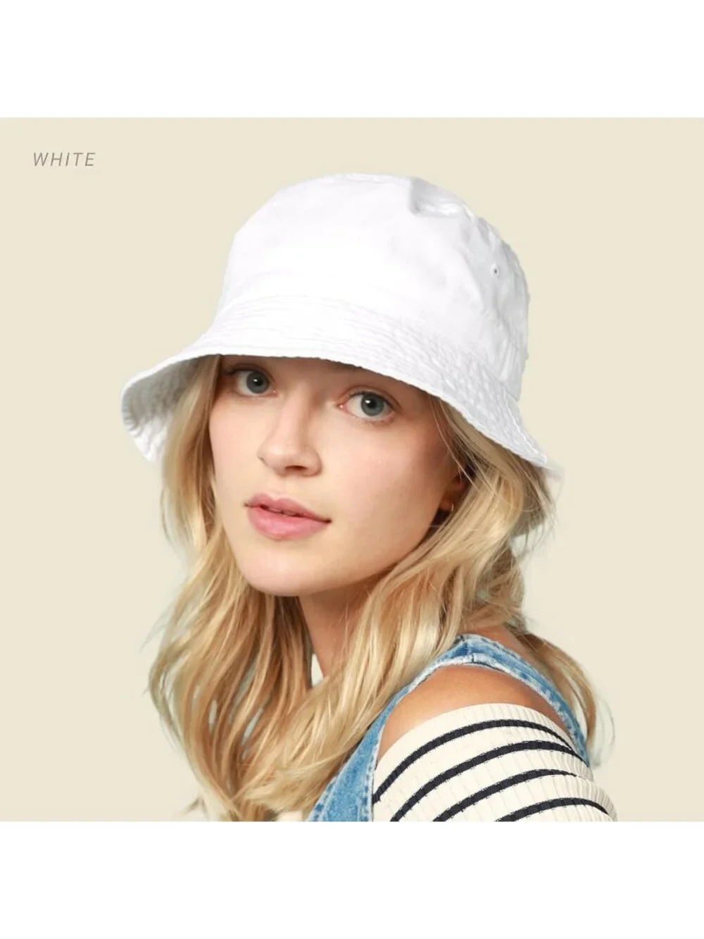 Unisex Rusty Rose Cotton Summer Sun Boonie Style Beach Golf Fishing Bucket Hat